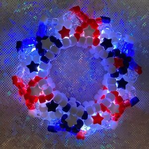 🇺🇸RWB July 4th Independence Kandi Cuff ❤️🤍💙